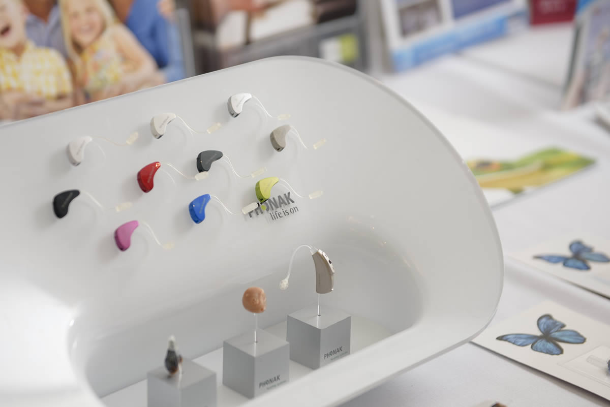 hearing aids display